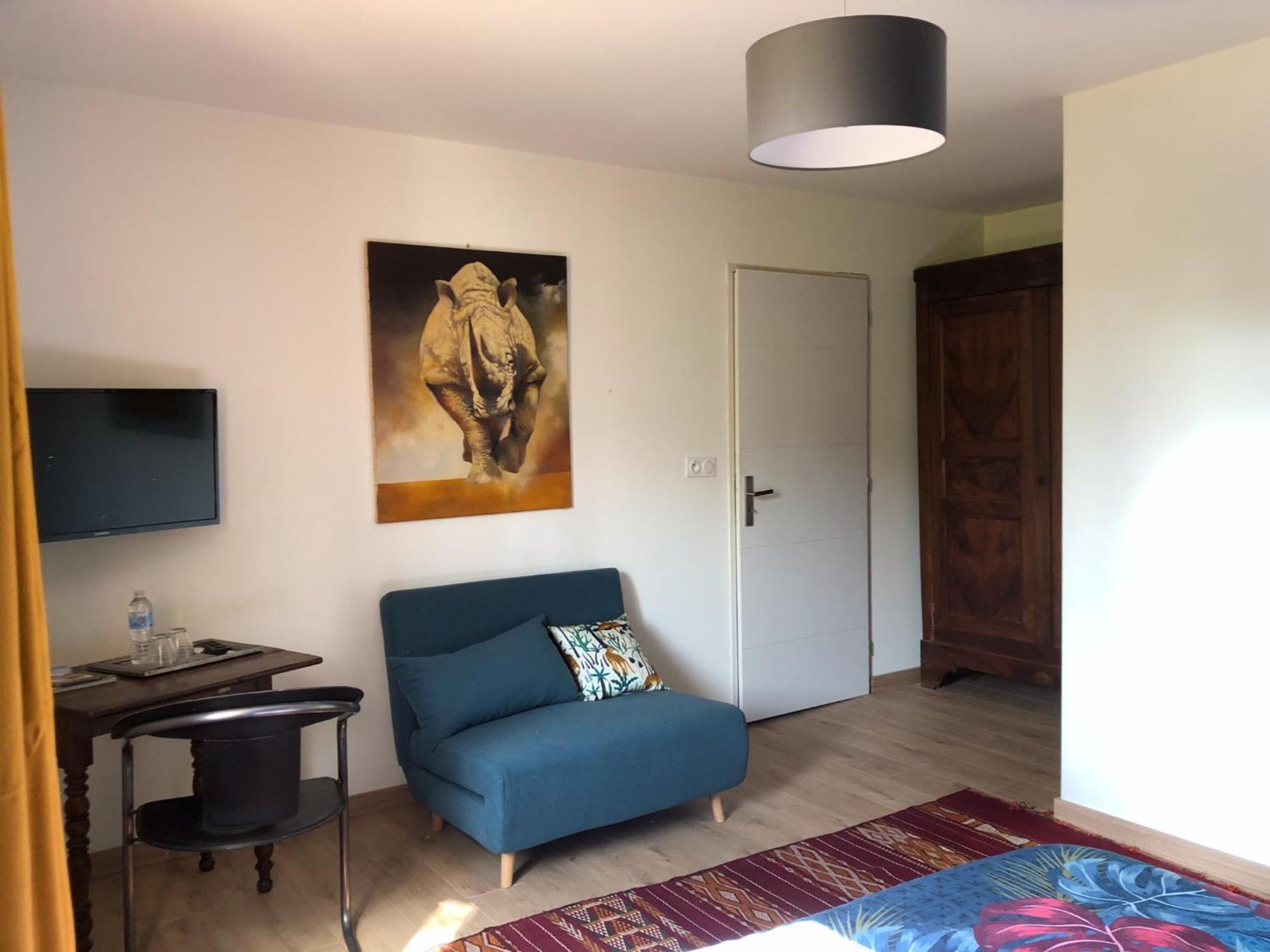 Chambre Sur Une Ile Saint-Bonnet-de-Rochefort 外观 照片